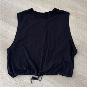 EUC lululemon crop cinch tie tank sz 6?